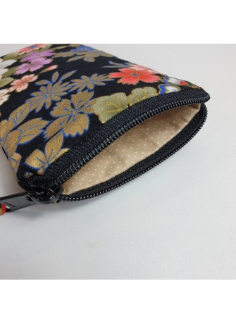 Etui zippé pour téléphone - Kanako noir