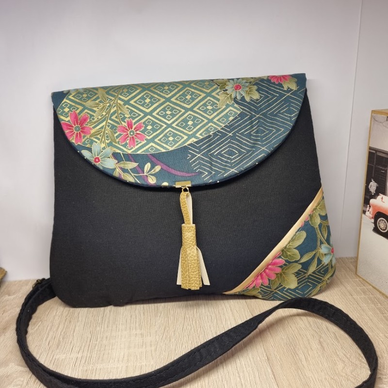 Sac pochette  élégante - Reika vert