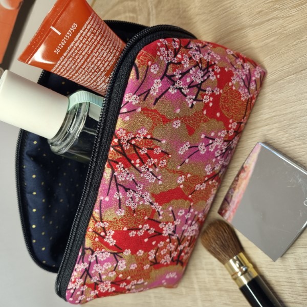 Trousse  maquillage - Akina rouge