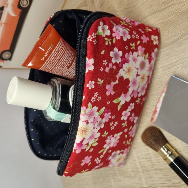 Trousse  maquillage - Mieko rouge