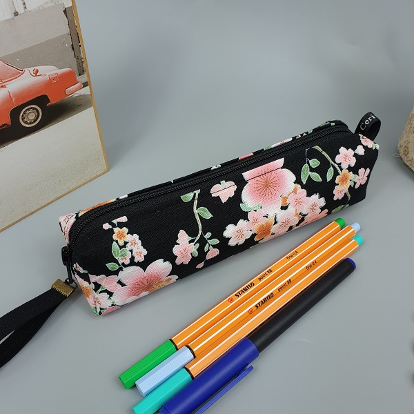 Pencil case - Ayami black pink